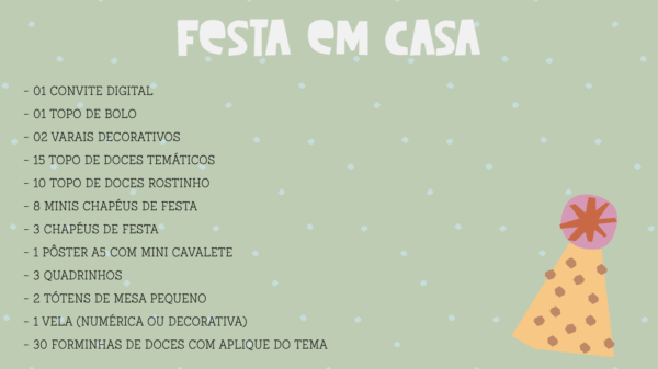 Kit festa personalizado - tema novo - Imagem 3