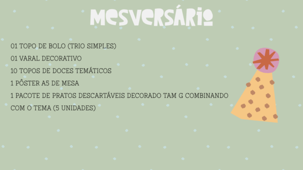 Kit festa personalizado - tema novo - Imagem 5