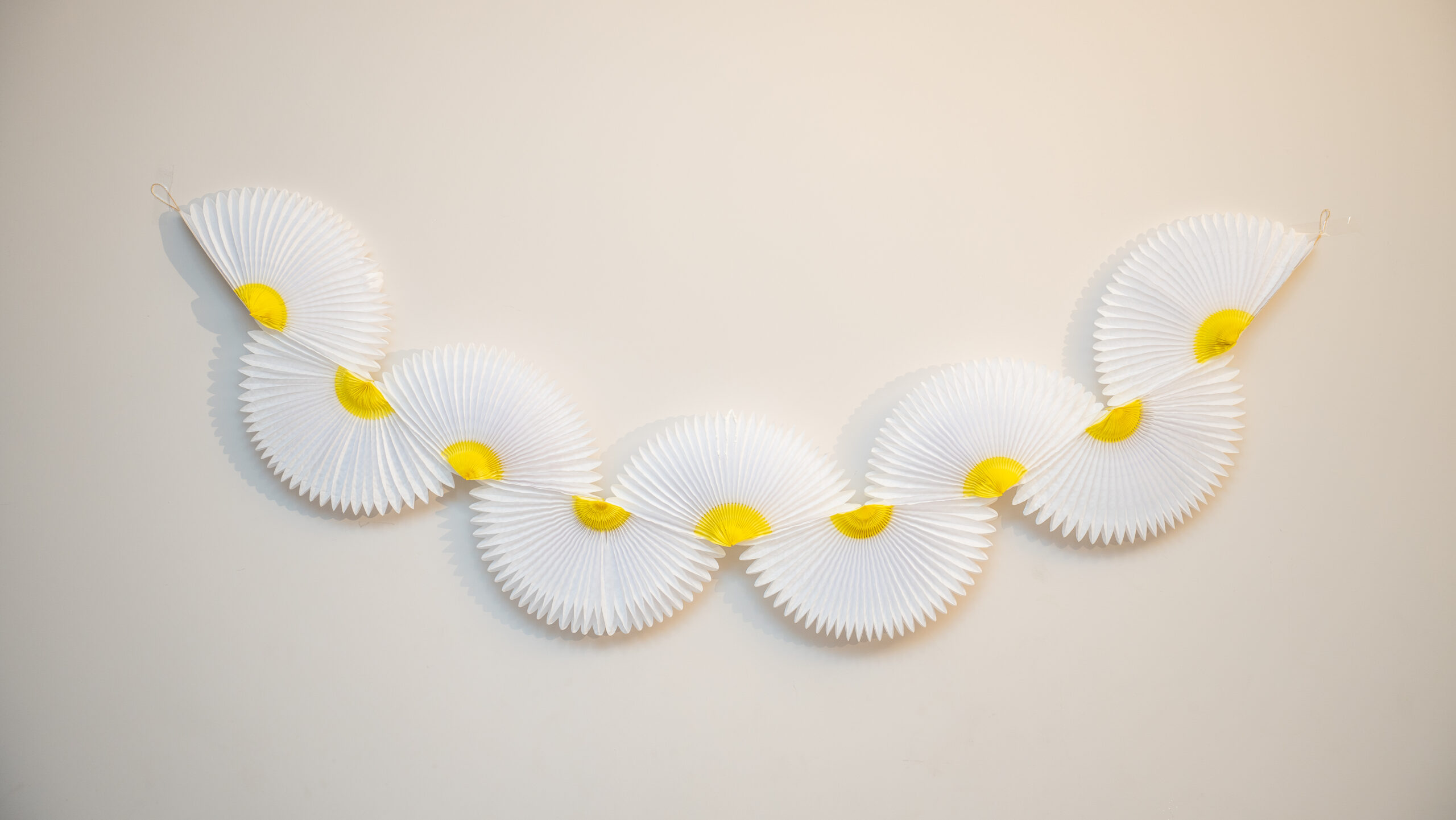 Varal leque em papel de seda - Imagem 2