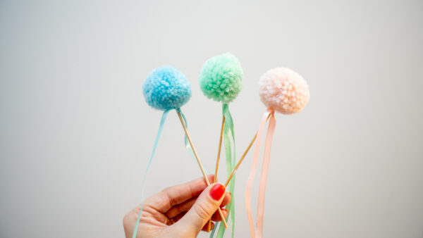 Topo de bolo "Pompom Bailarino"